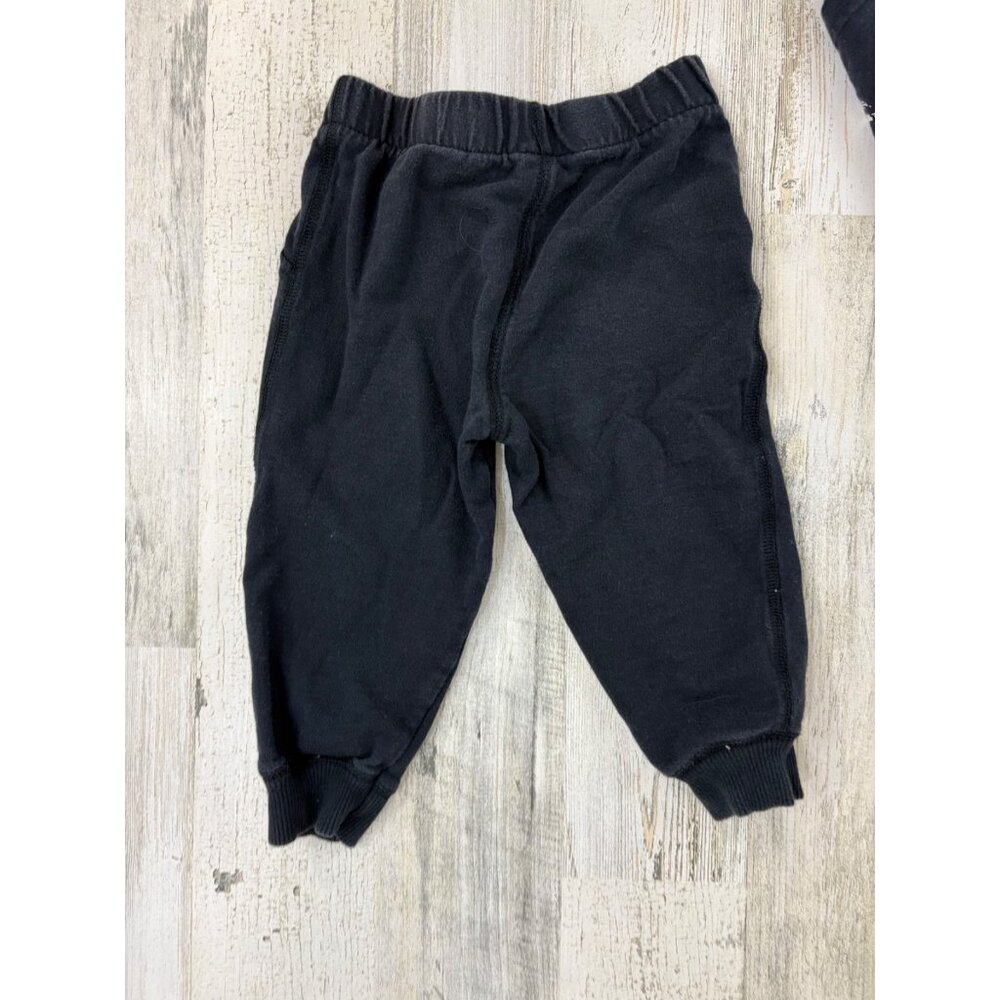 Carters Baby Boys Sz 12 to 18 M Skeleton Long Sleeve Shirt Black Pants Halloween - Picture 8 of 9